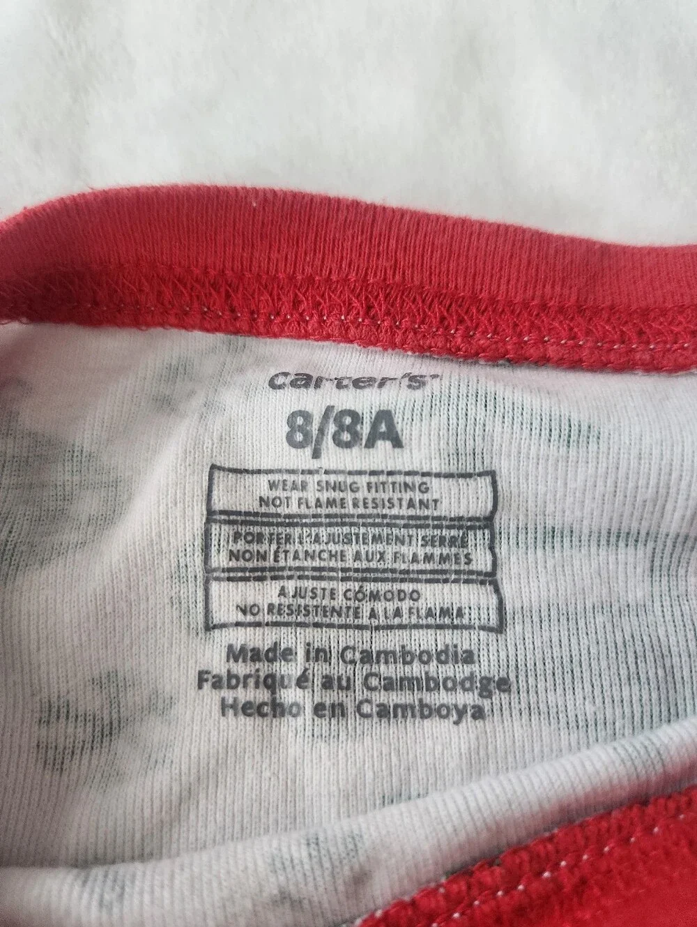 Carter's Holiday Christmas Kids Pajama Set